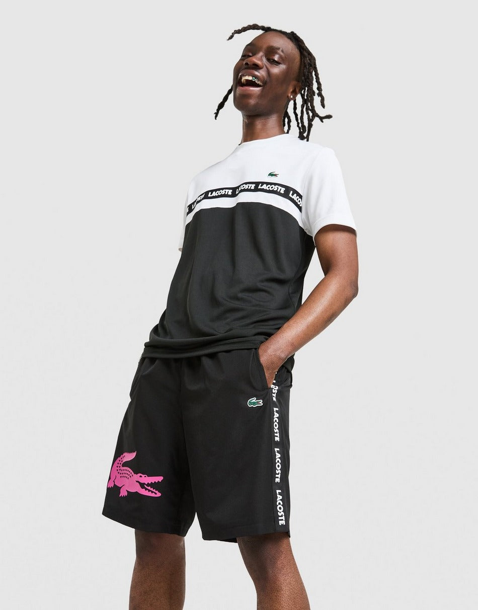 Lacoste T-shirt Croc Colour Block Tape