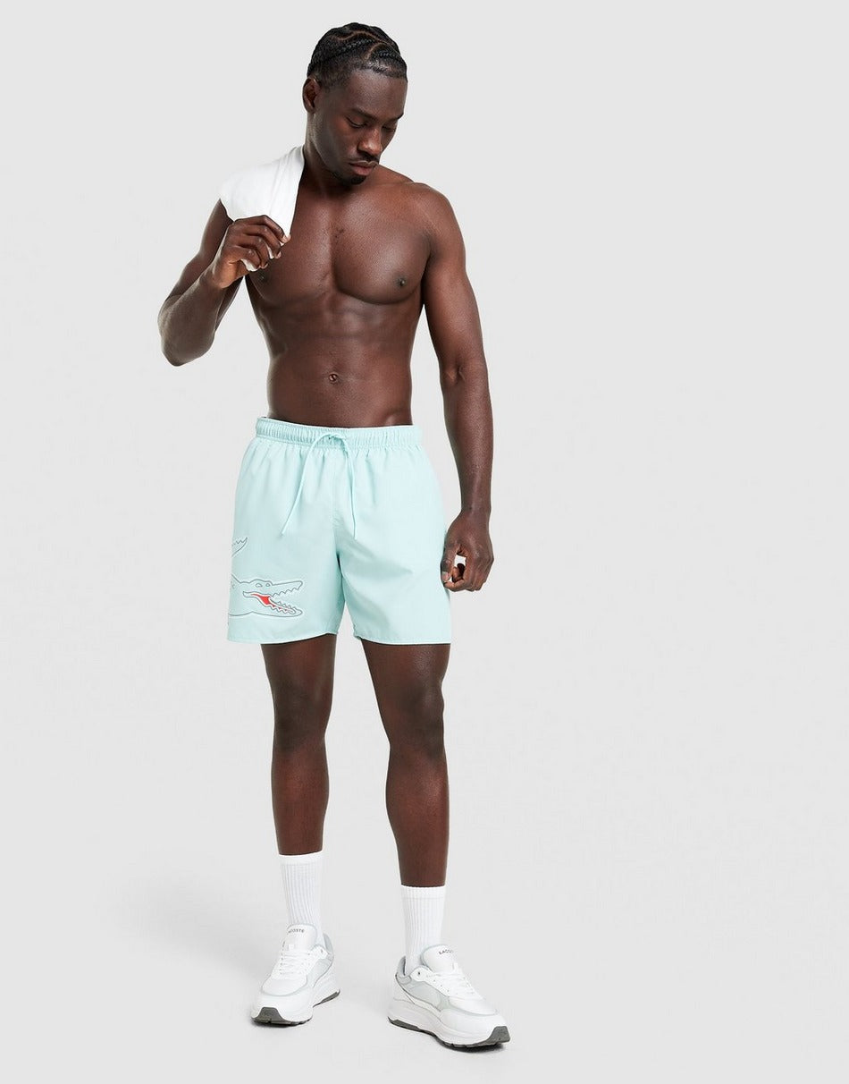 Lacoste Short de bain Croc Wrap