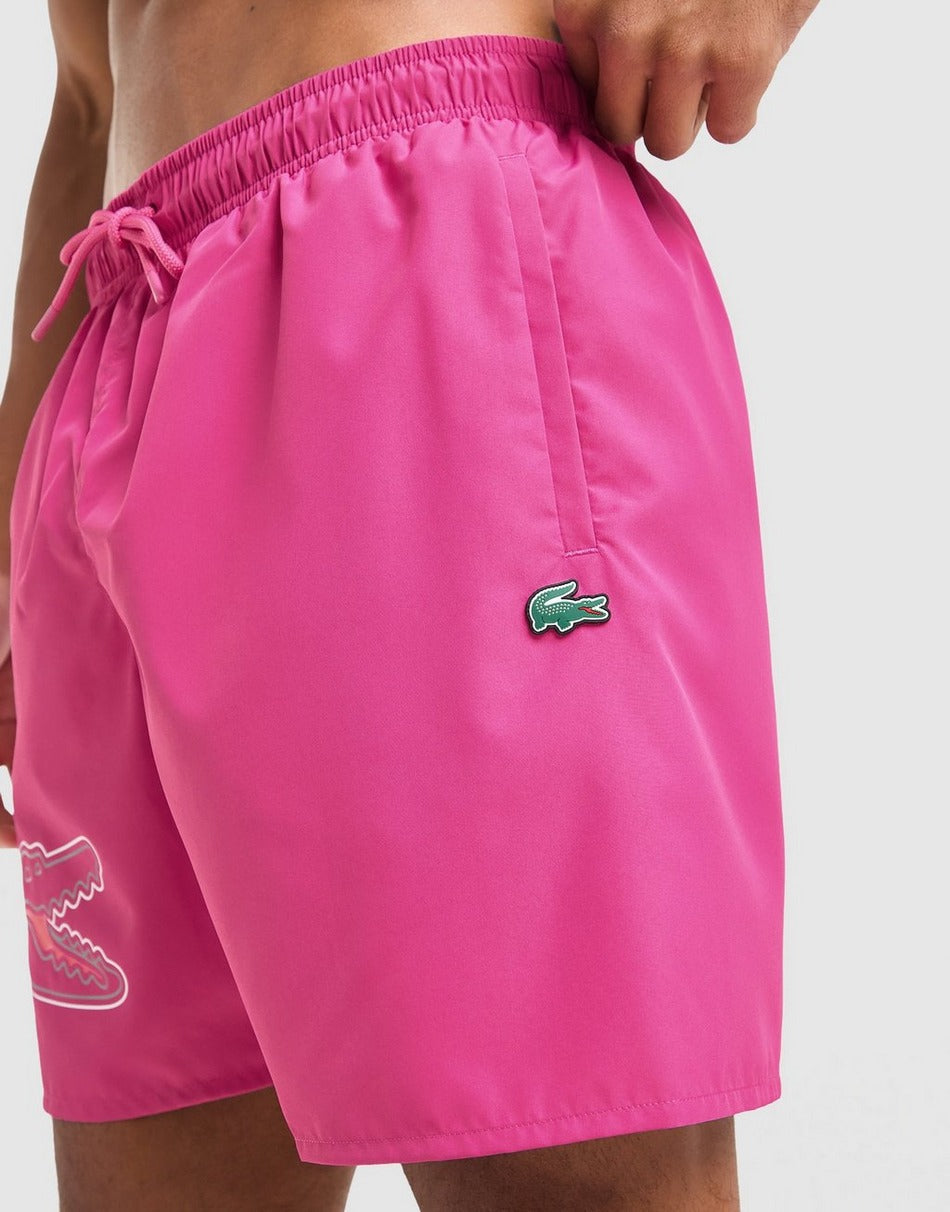 Lacoste Short de bain Croc Wrap
