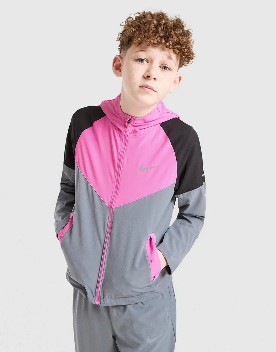Nike Veste Miler Colourblock Junior
