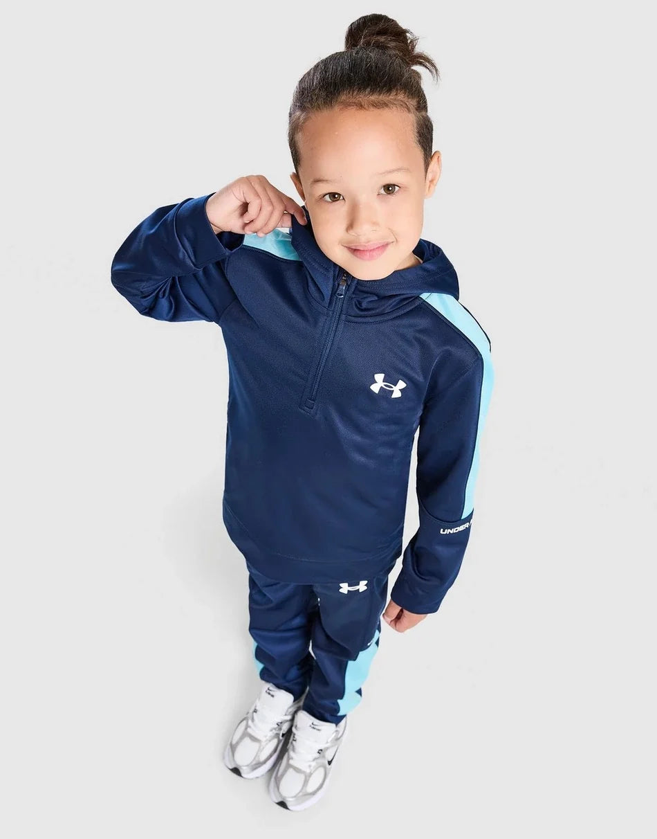 Under Armour Ensemble de survêtement Poly Colour Block Zippé Enfant