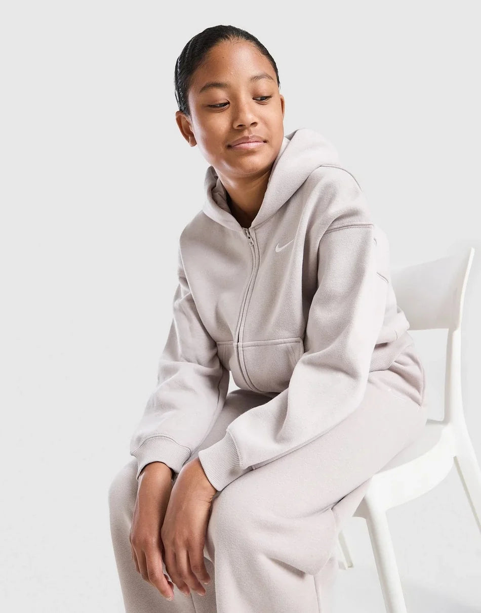 Nike Sweat à capuche zippé Studio Fleece Fille Junior