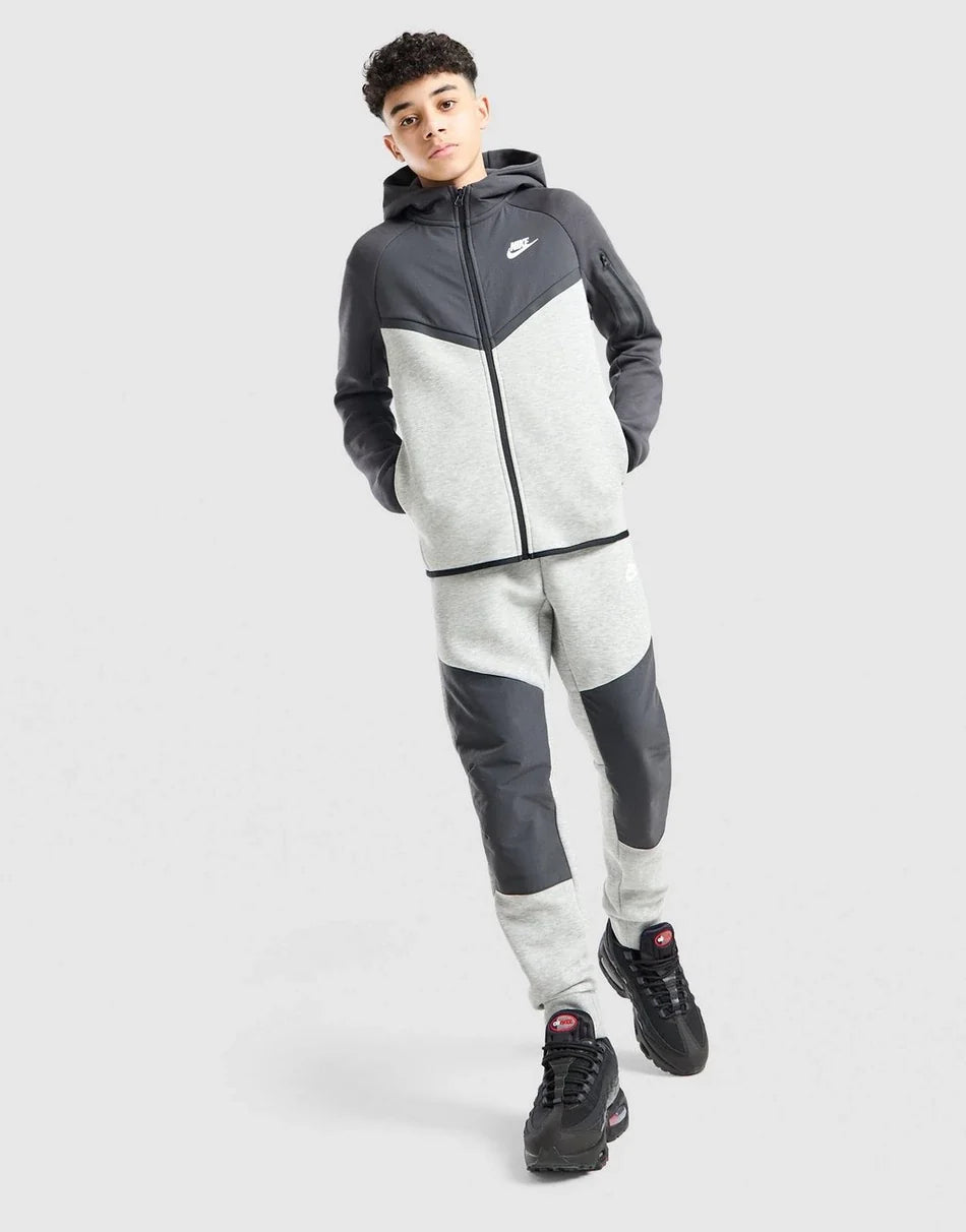 Nike Sweat à capuche Zippé Tech Mix Junior