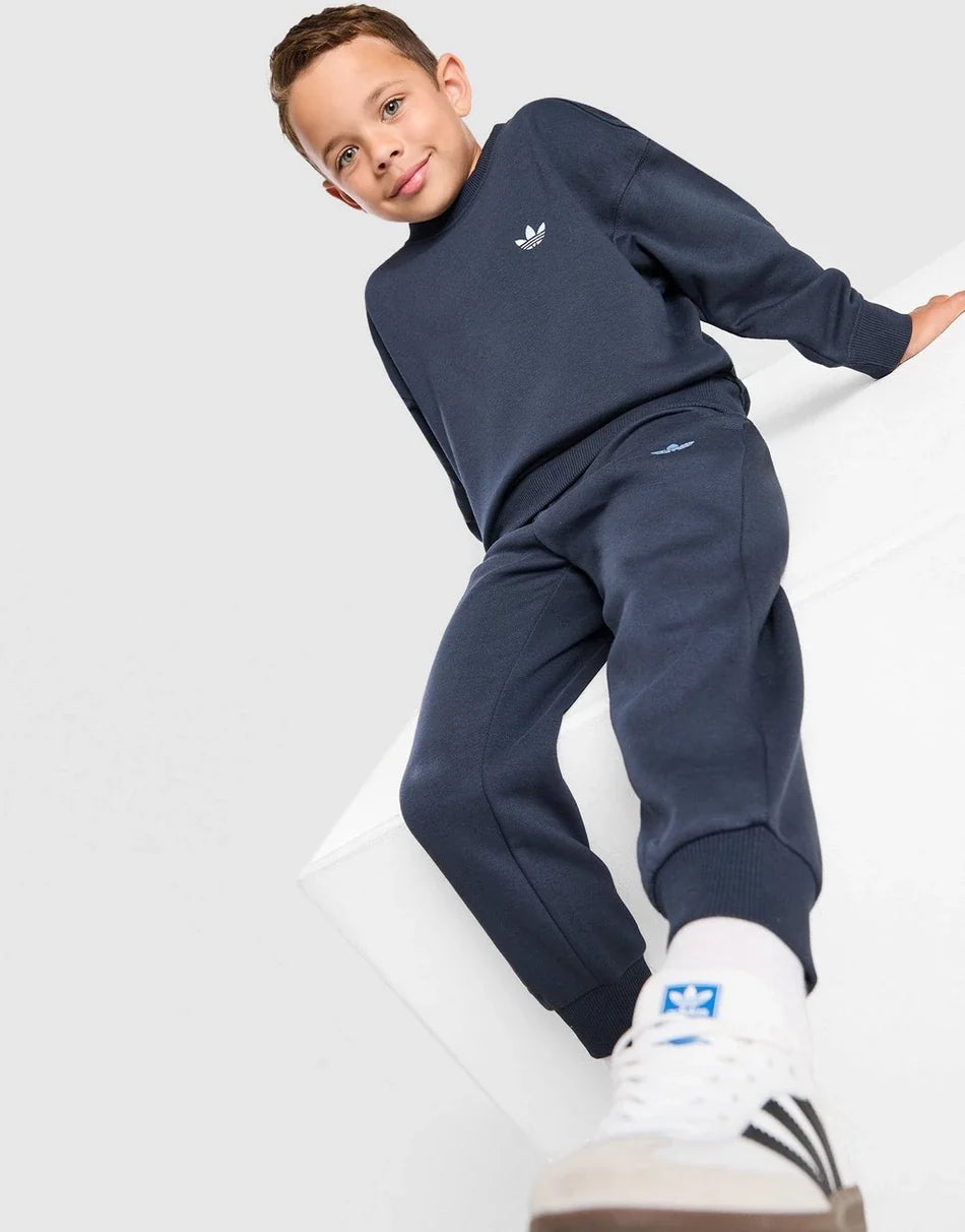 adidas Originals Ensemble de survêtement Trefoil Essential Crew Enfant