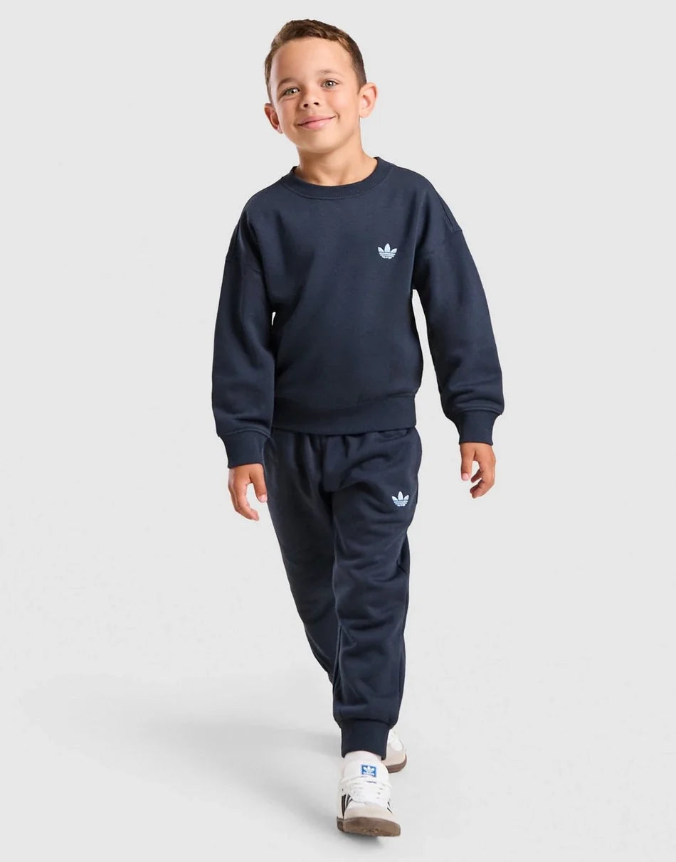 adidas Originals Ensemble de survêtement Trefoil Essential Crew Enfant